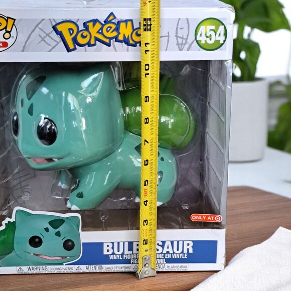 Funko Pop! Vinyl Jumbo 10 in: Pokémon Bulbasaur Target (Exclusive) #454 - Picture 12 of 12